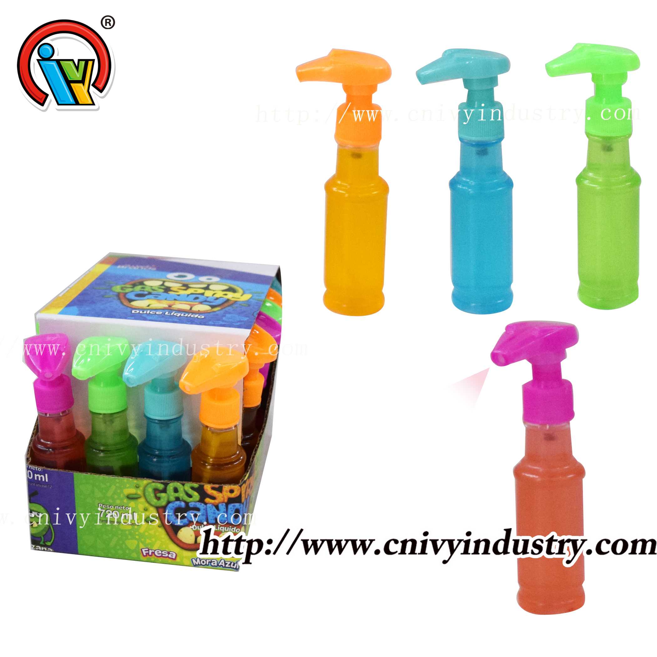 Alien spray candy manufacturer