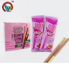 ติดช็อกโกแลตบิสกิตยาว