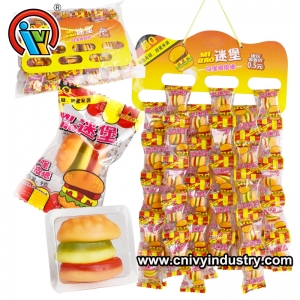 โรงงานโดยตรง Good Taste แฮมเบอร์เกอร์ Gummy Candy ขาย