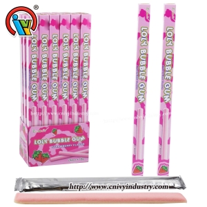 ผู้ผลิตจีน Long Stick Bubble Chewing หมากฝรั่ง