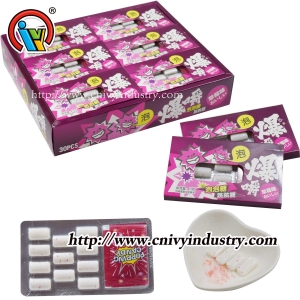 ขายส่งหมากฝรั่งฟองหมากฝรั่งด้วย popping candy