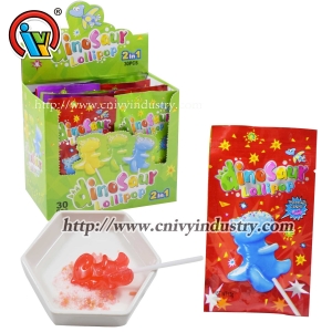 Lollipop ขนมไดโนเสาร์พร้อมขนมป๊อป