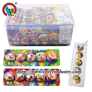 บิสกิตถ้วยช็อคโกแลตไข่กับแยม