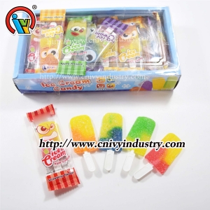 ลูกอมอมยิ้มไอศครีมกัมมี่